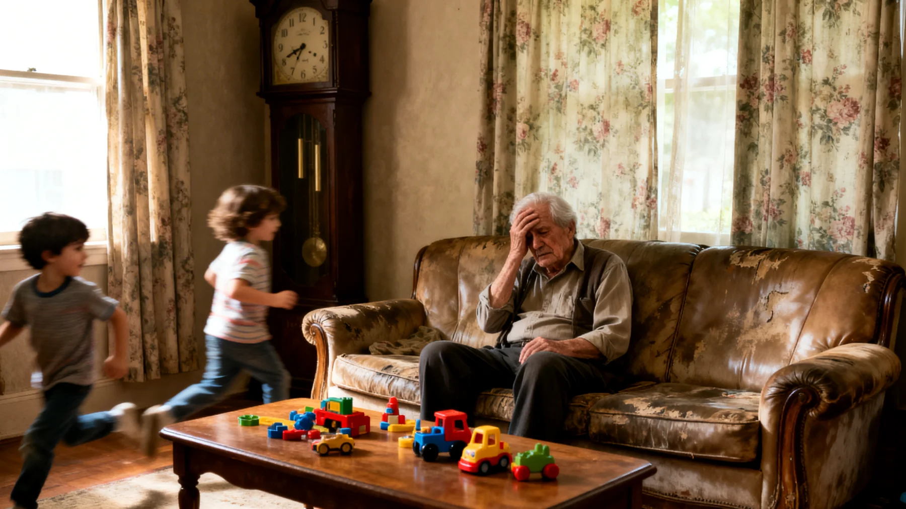Il nonno fatica a far rispettare le regole e i limiti ai nipoti bambini, che tendono a ignorare le sue indicazioni e a comportarsi in modo capriccioso quando sono con lui"